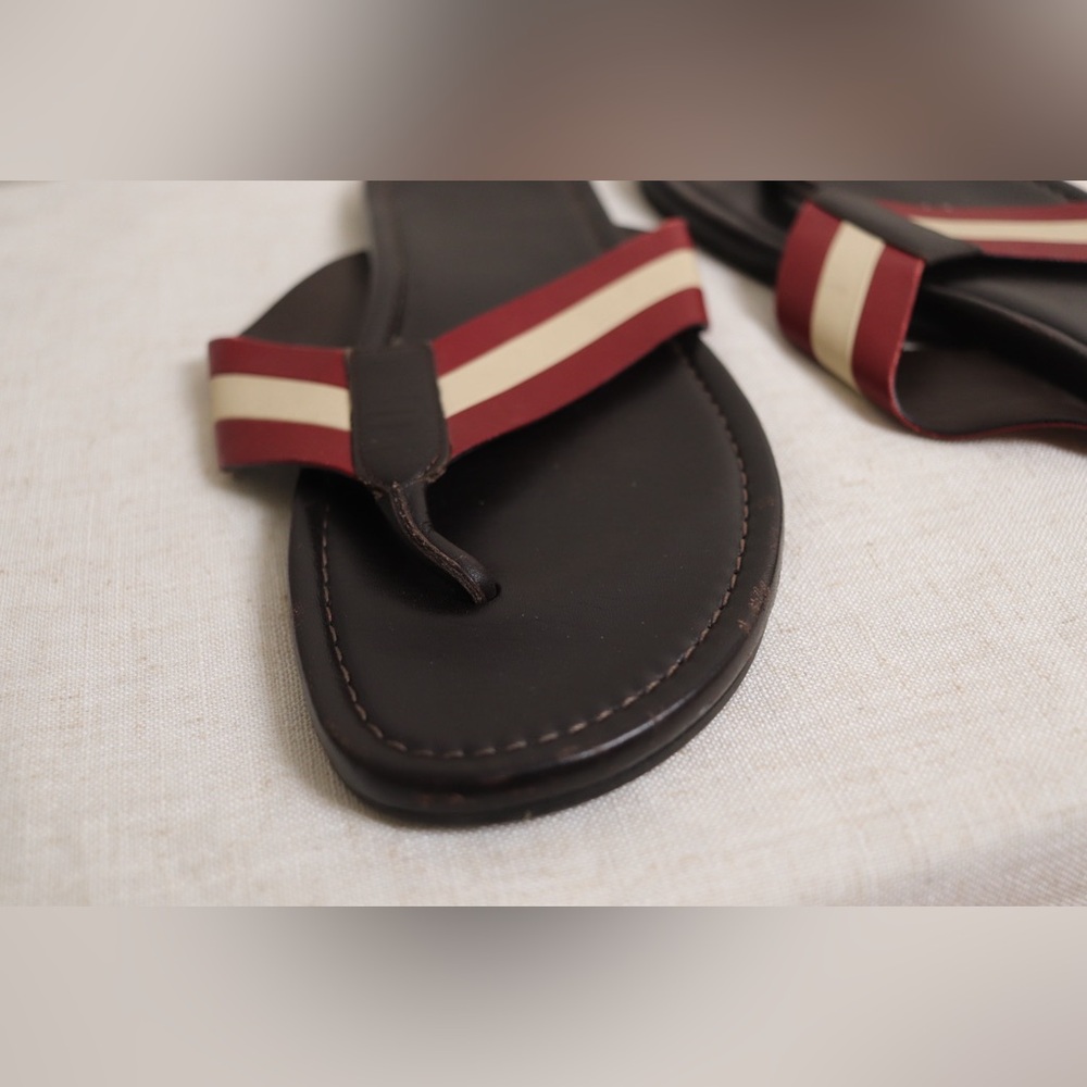 Bally Mens Flip Flop Sandals size 10 - Picture 4 of 9